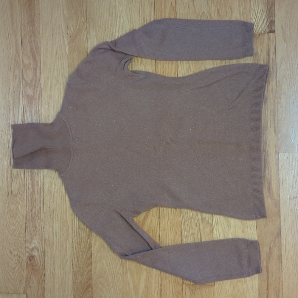 Garnet Hill cashmere turtle neck